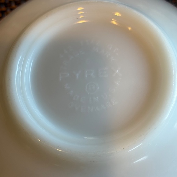 4 vintage Pyrex gooseberry Cinderella bowls 1950s 441 442 443 444  (faded) - Picture 16 of 16